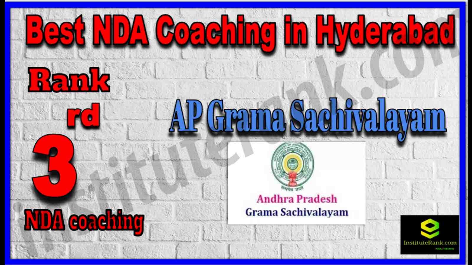Rank 3 Best NDA Coaching In Hyderabad