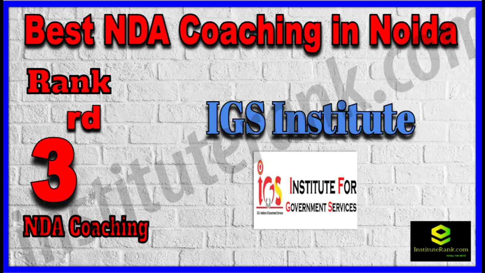 Rank 3 Best NDA Coaching In Noida