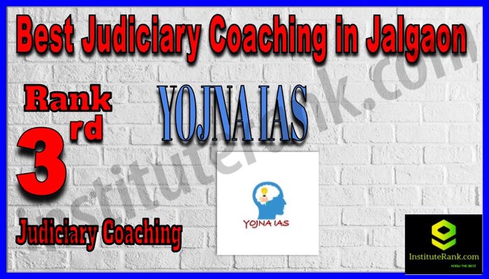 Rank 3. Yojna IAS Best Judiciary Services Coaching in Jalgaon