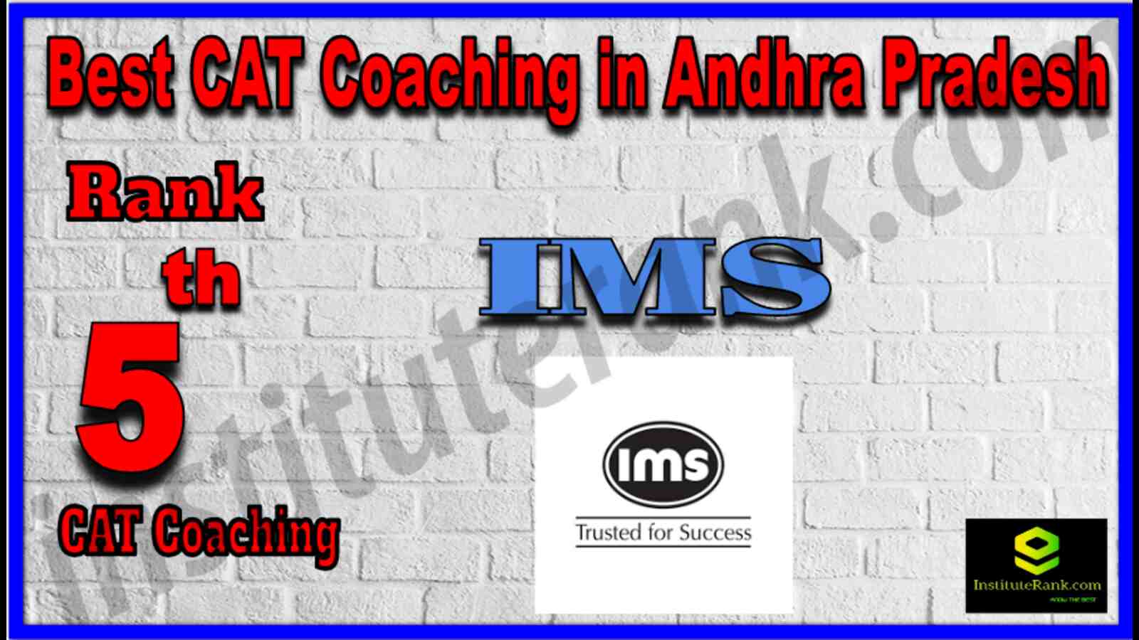 Rank 5 Best CAT Coaching in Andhra Pradesh