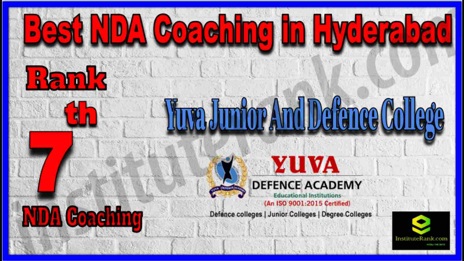 Rank 7 Best NDA Coaching In Hyderabad