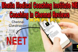 Dr. Bhatia Medical coaching institute NEET Coaching in Chennai Reviews