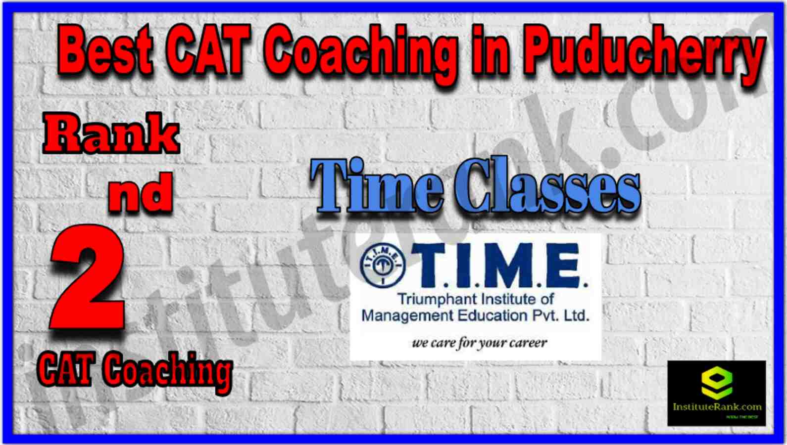 Rank 2 Best CAT Coaching in Puducherry