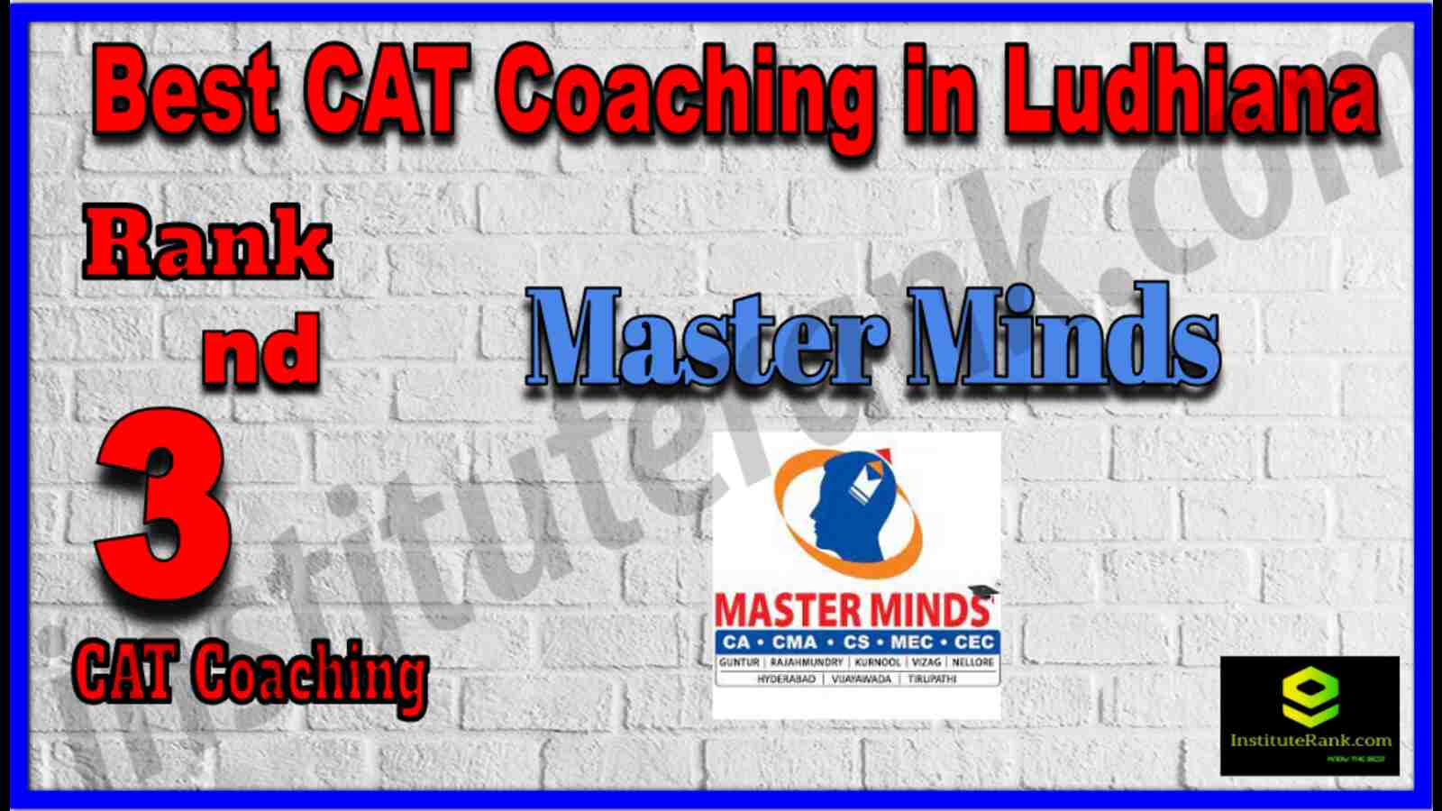 Rank 3 Best CAT Coaching in Ludhiana