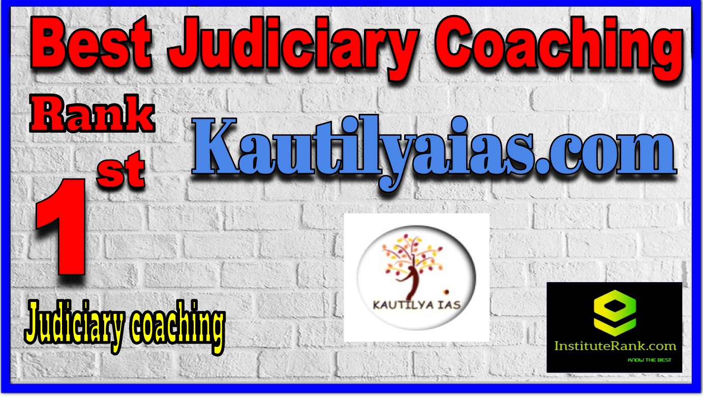 Best Coaching for Judiciary