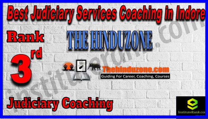 Rank 3. The Hinduzone Best Judiciary Services Coaching in Indore