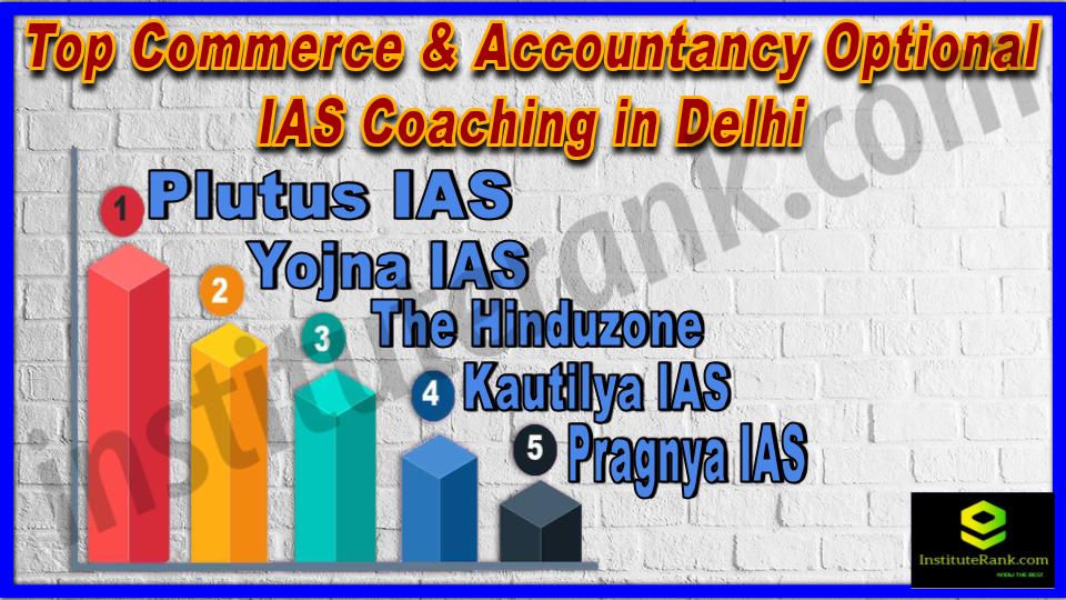 Top Commerce & Accountancy Optional IAS Coaching in Delhi