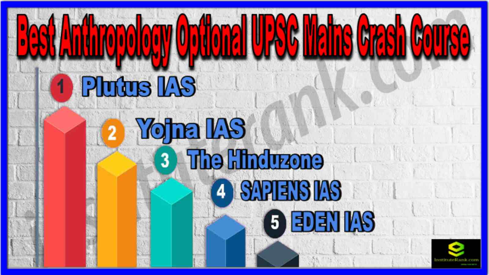 Best Anthropology Optional UPSC Mains Crash Course