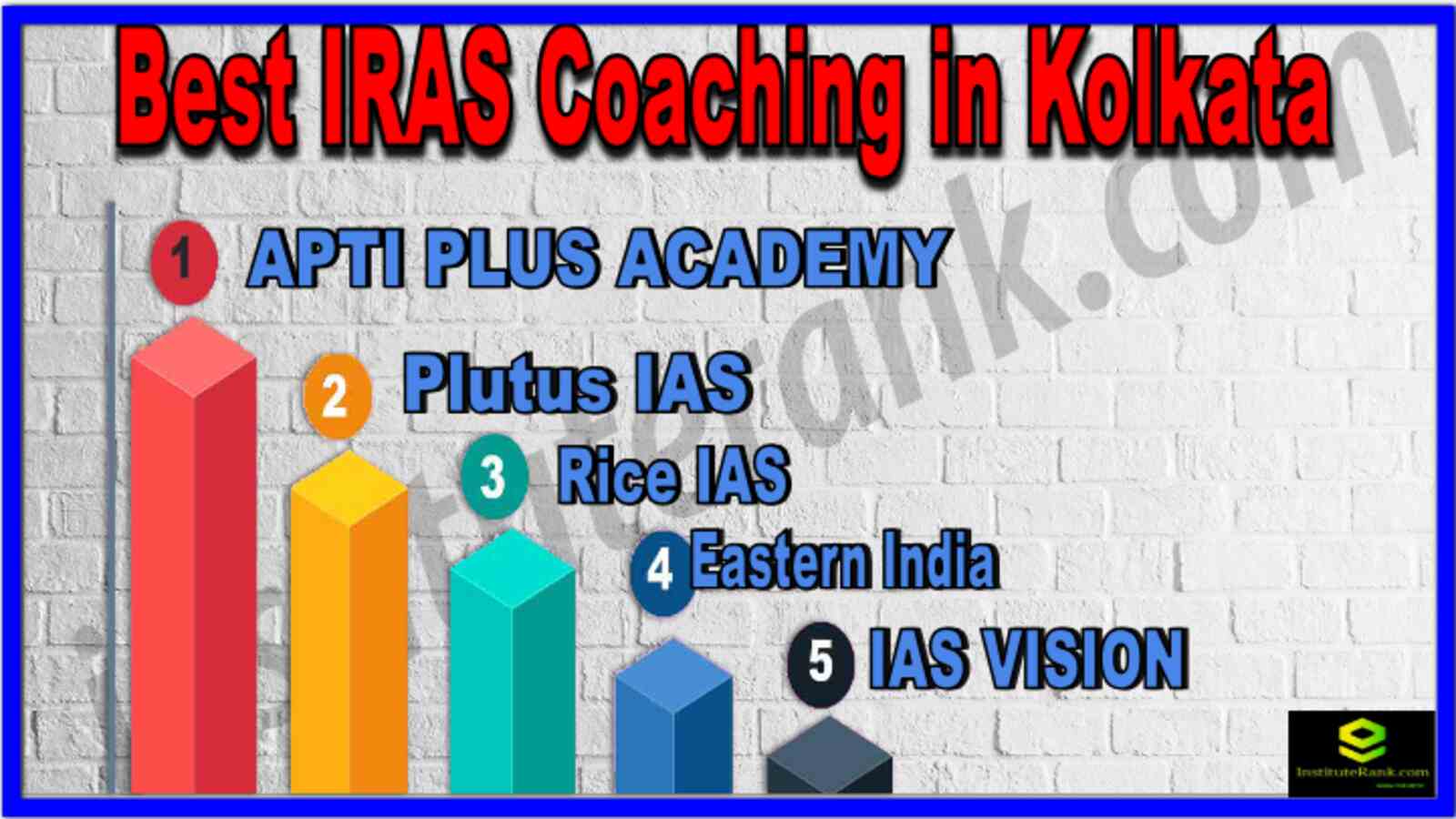 Best IRAS Coaching in Kolkata
