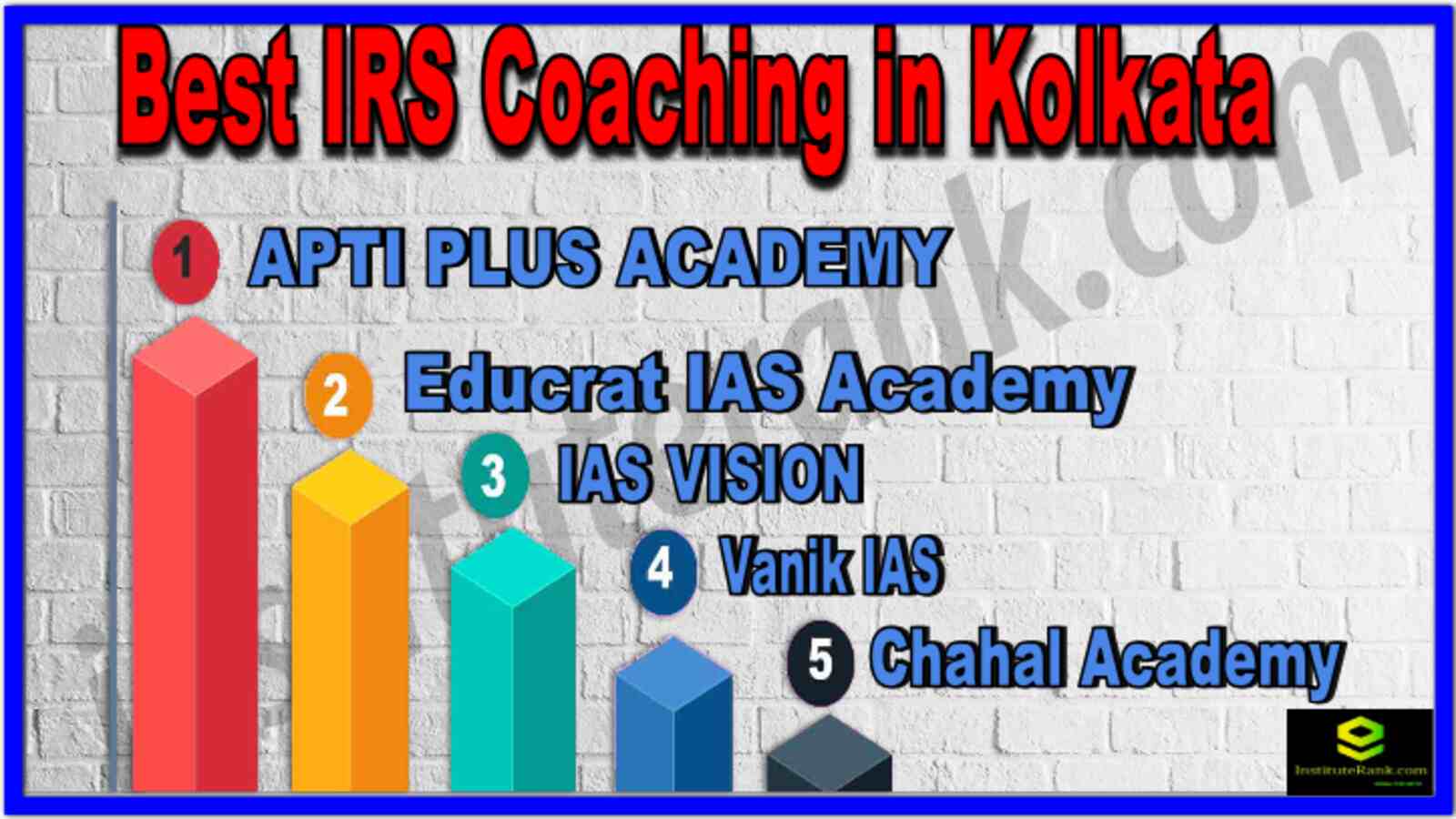 Best IRS Coaching in Kolkata