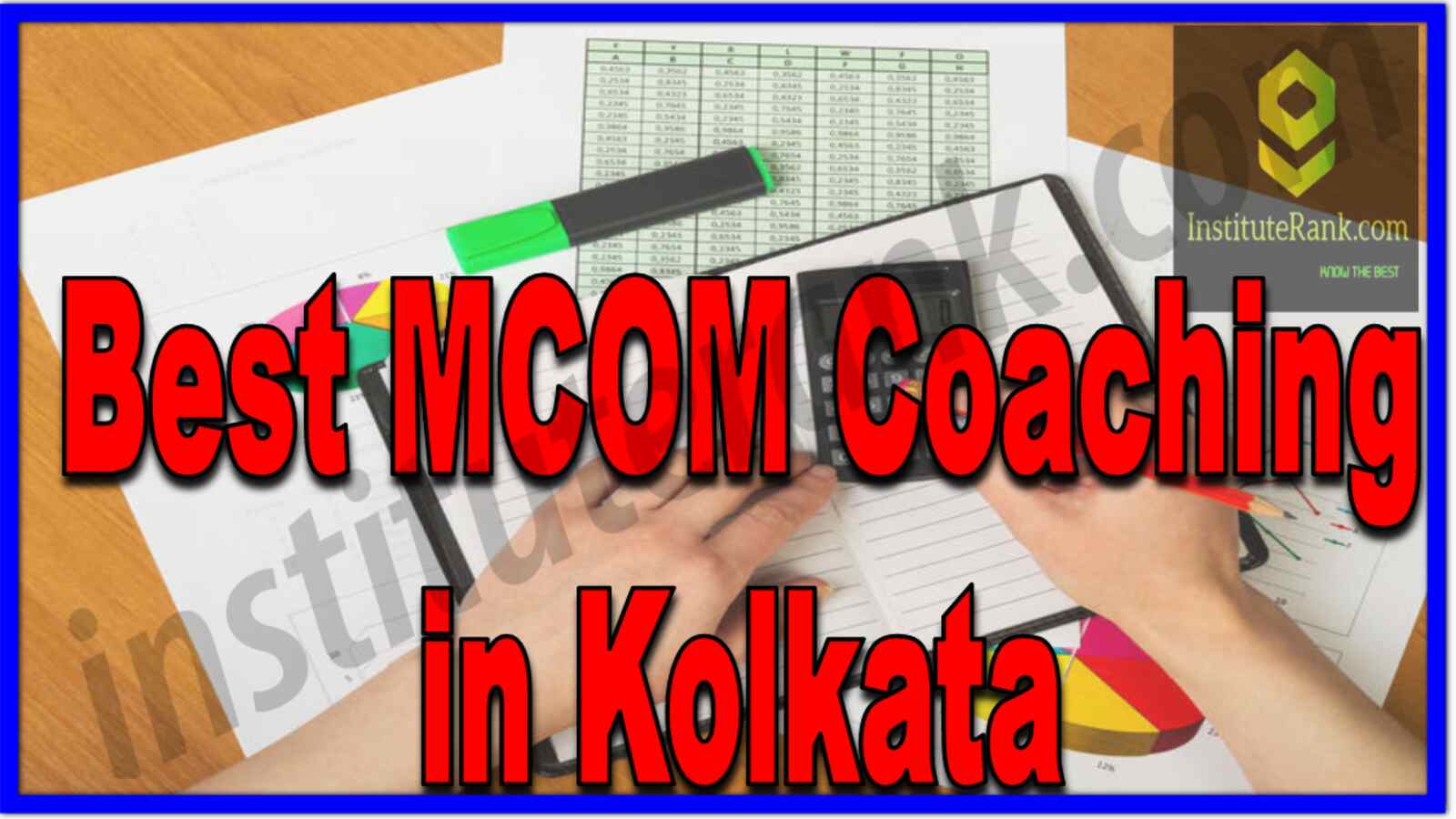 Best MCOM Coaching in Kolkata