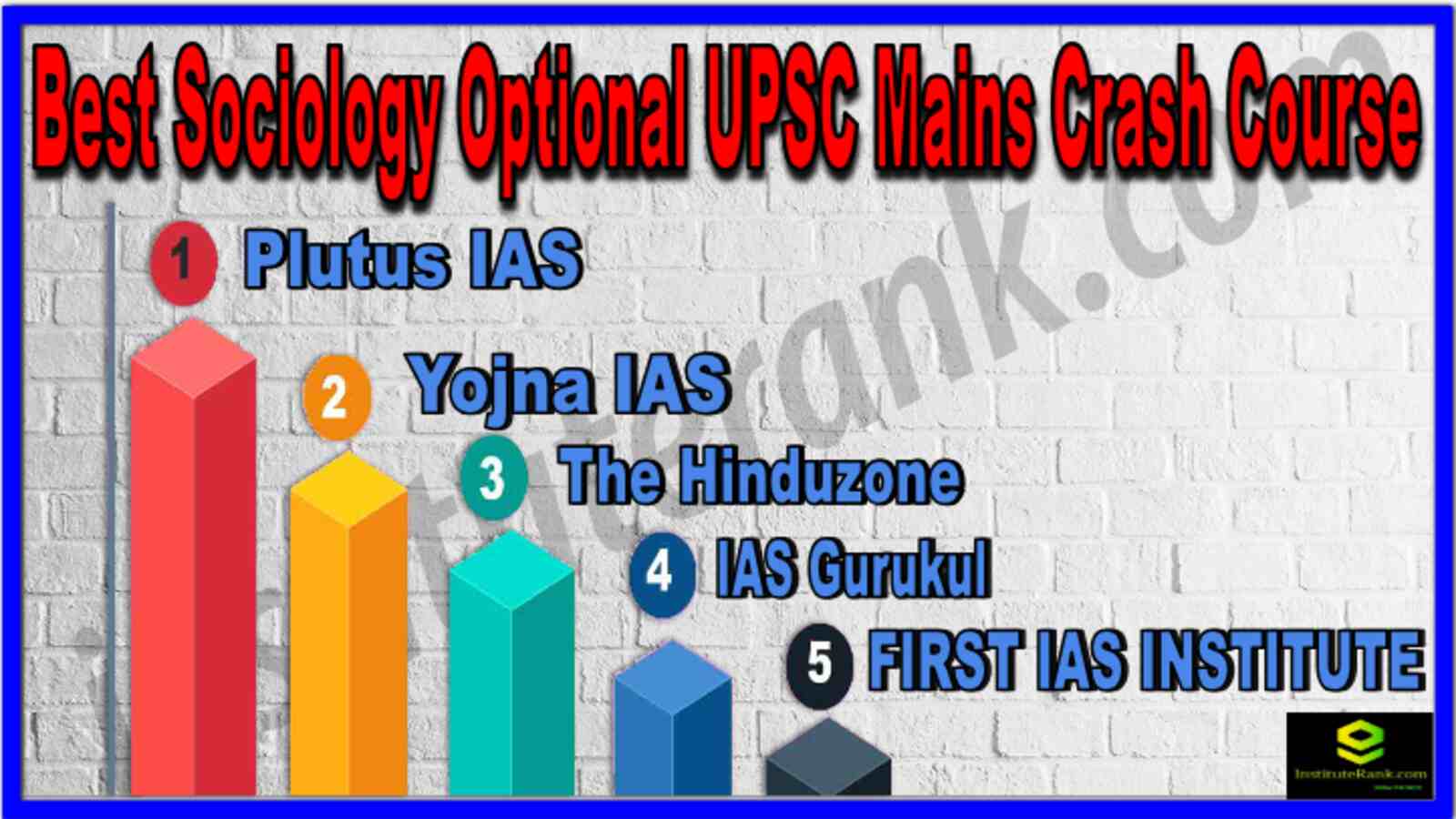 Best Sociology Optional UPSC Mains Crash Course