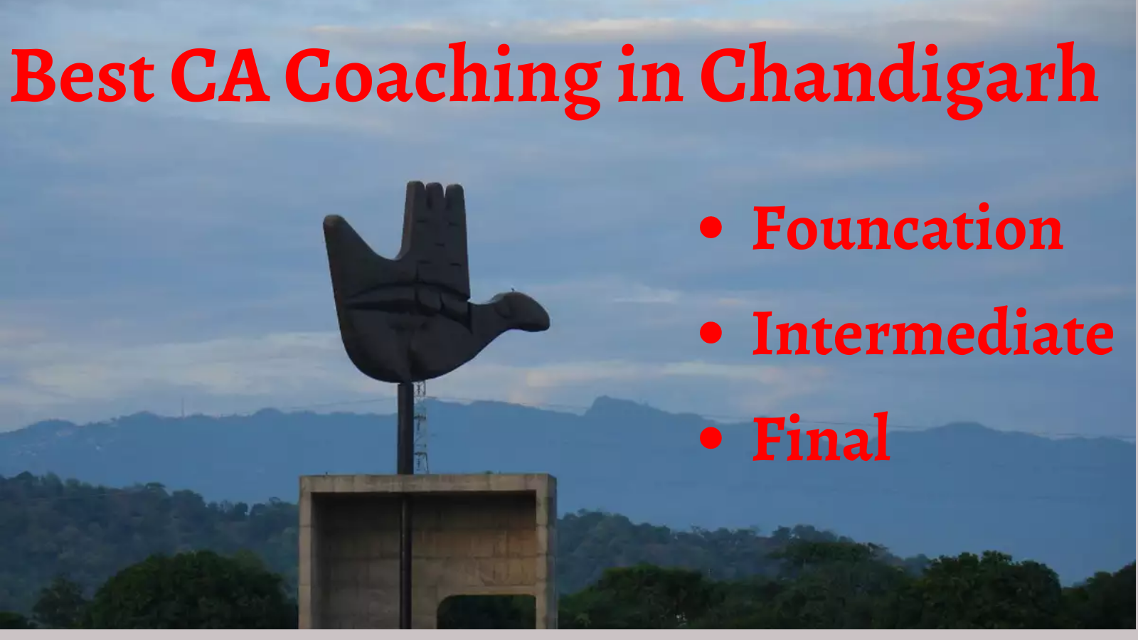 Best CA Coaching in Chandigarh