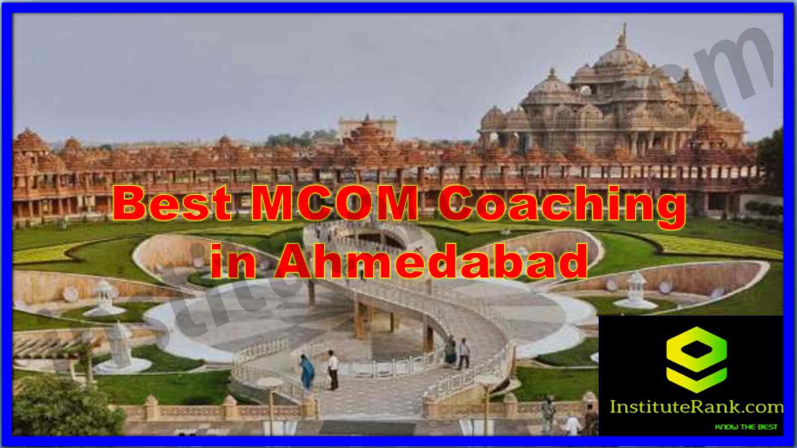 Best MCOM Coaching in Ahmedabad