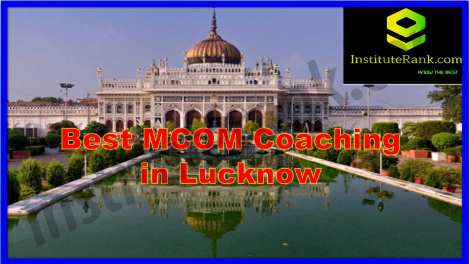 Best MCOM Coaching in Lucknow
