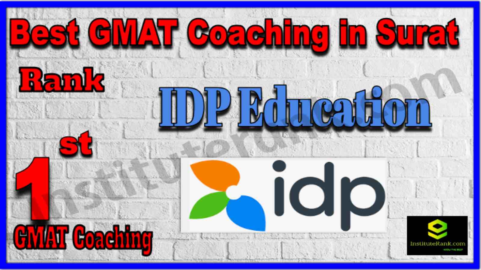 Rank 1 Best GMAT coaching in Surat. Full information of Rank 1 Best GMAT coaching in Surat. Fees of Rank 1 Best GMAT coaching in Surat. Ranking ofRank 1 Best GMAT coaching in Surat. Address, contact details of Rank 1 Best GMAT coaching in Surat. Rank 1 Best GMAT Coaching in Surat