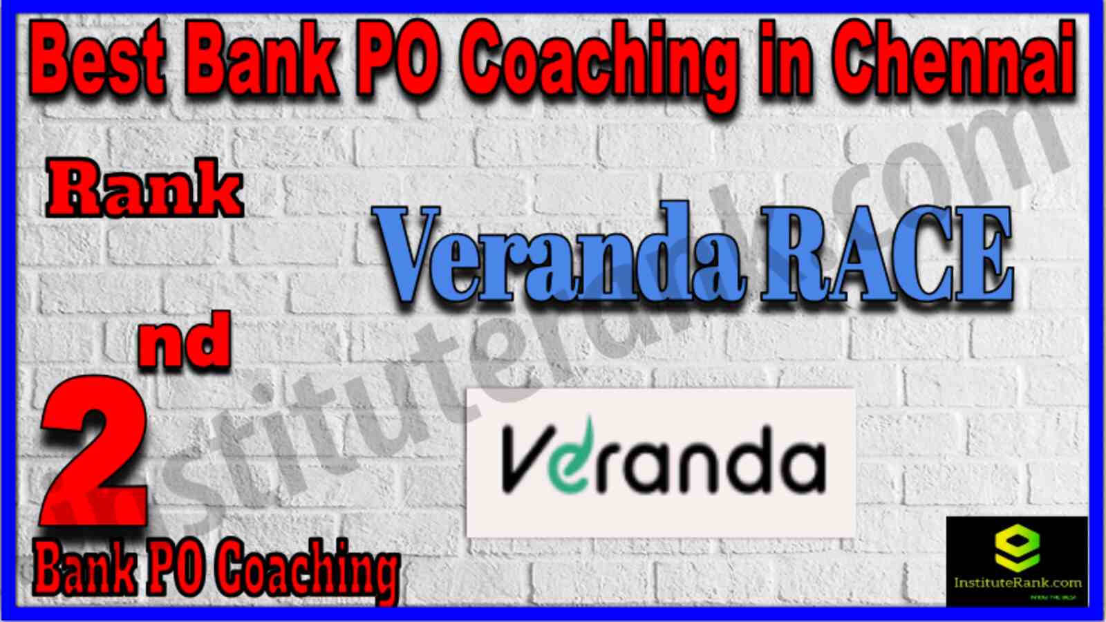 Rank 2 Best Bank PO Coaching In Chennai