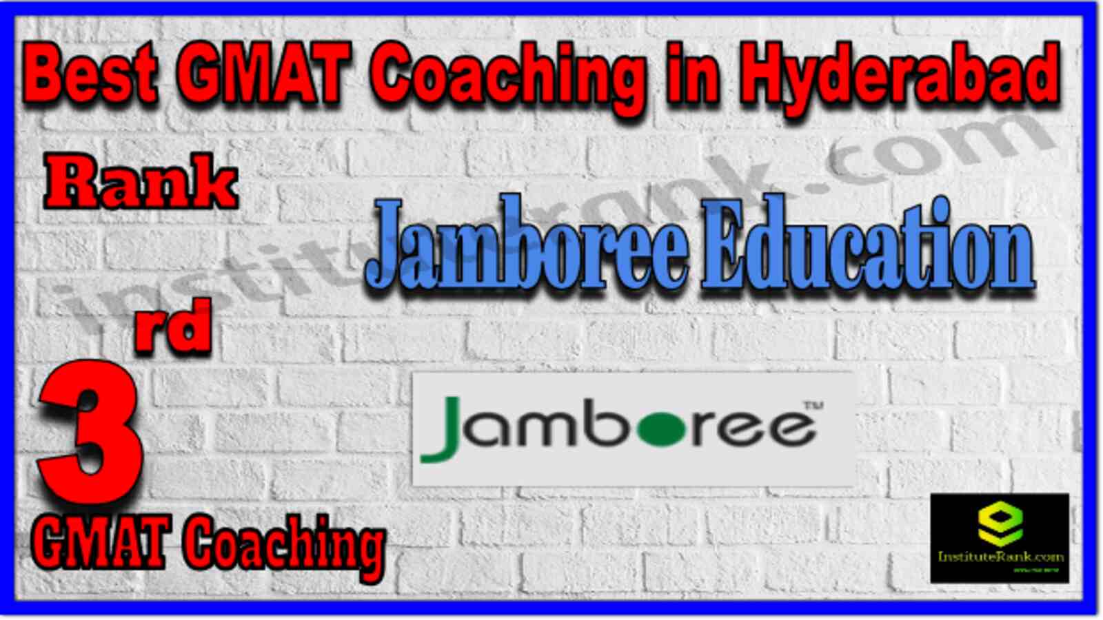 Rank 3 Best GMAT coaching in Hyderabad . Full information of Rank 3 Best GMAT coaching in Hyderabad . Fees of Rank 3 Best GMAT coaching in Hyderabad . Ranking of Rank 3 Best GMAT coaching in Hyderabad . Address, contact details of Rank 3 Best GMAT coaching in Hyderabad . Rank 3 Best GMAT Coaching in Hyderabad
