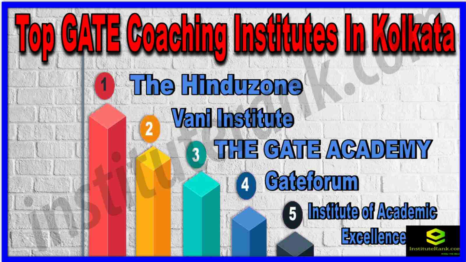 Top GATE Coaching institutes in Kolkata