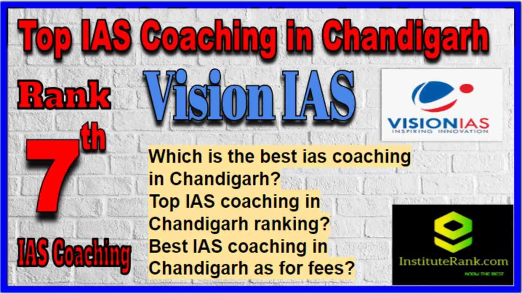 Rank 7 Top IAS Coaching in Chandigarh