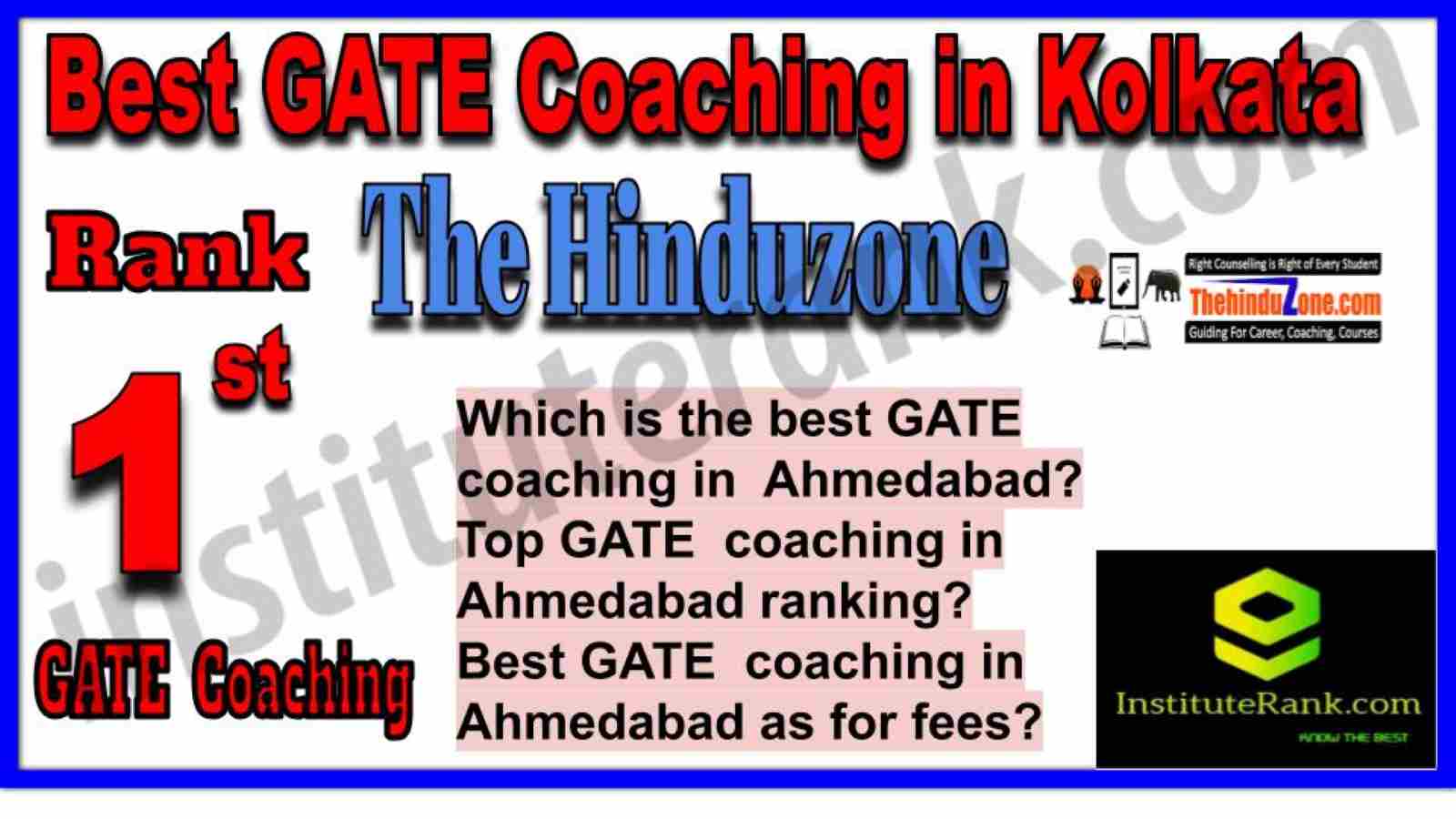Rank 1 The Hinduzone | Best GATE Coaching Institutes In Kolkata