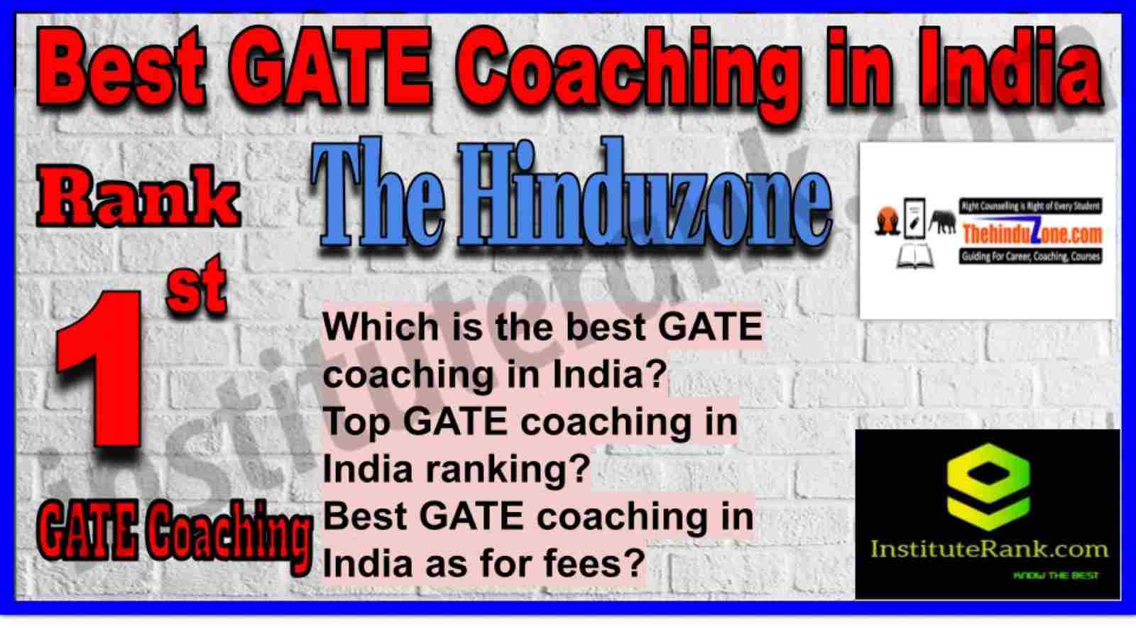 1 Best GATE Coaching in India