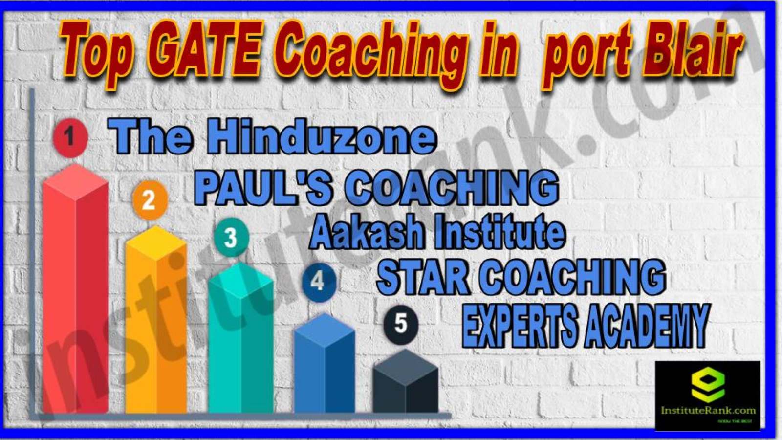 The details here of the in GATE Coaching in port Blair is the best and also in for the most is given having in for the students for best way -
