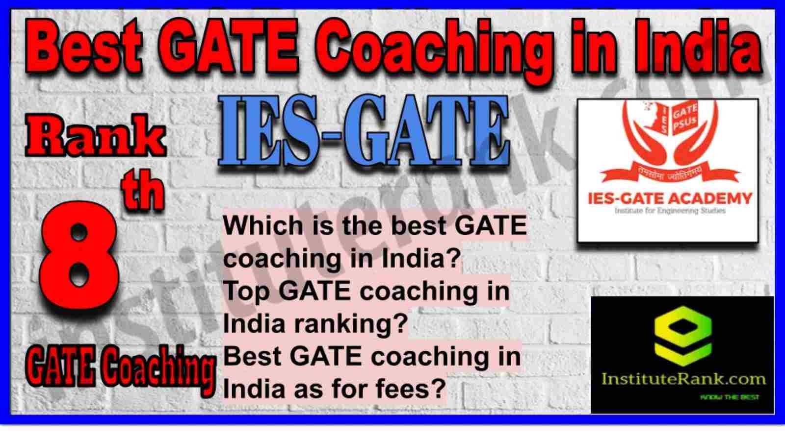 8 Best GATE Coaching in India