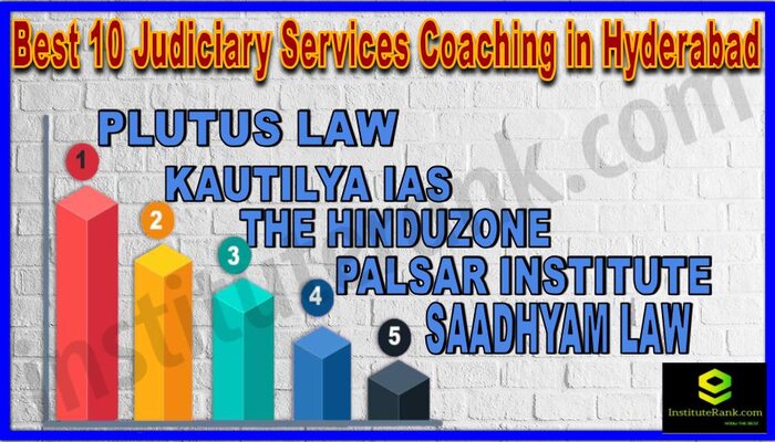 Best 10 Judiciary Services Coaching in Hyderabad