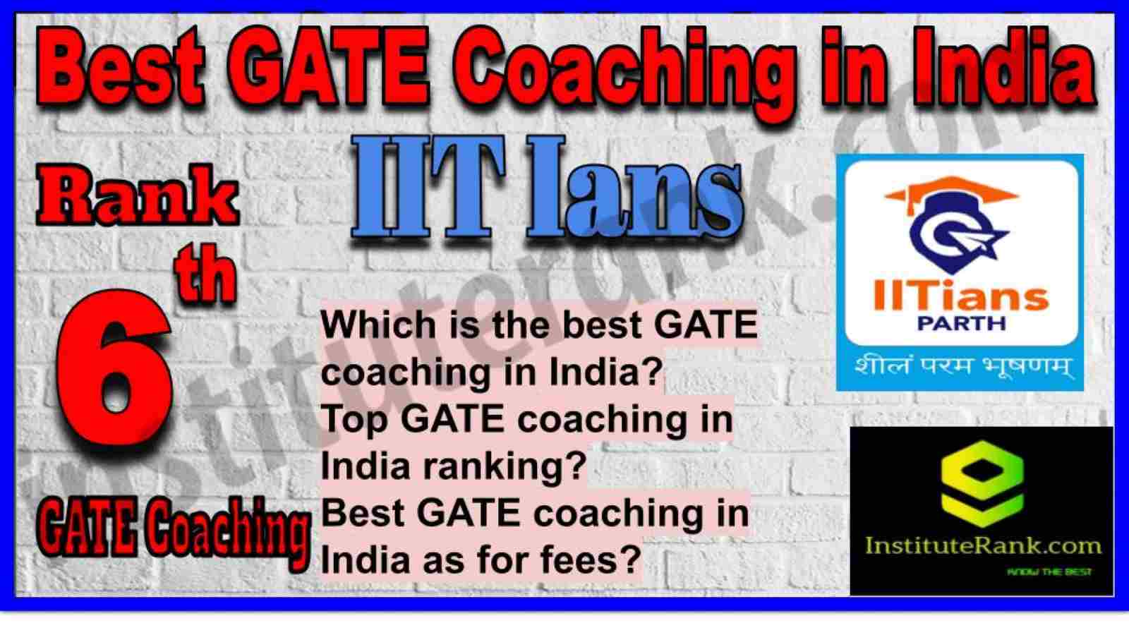6 Best GATE Coaching in India