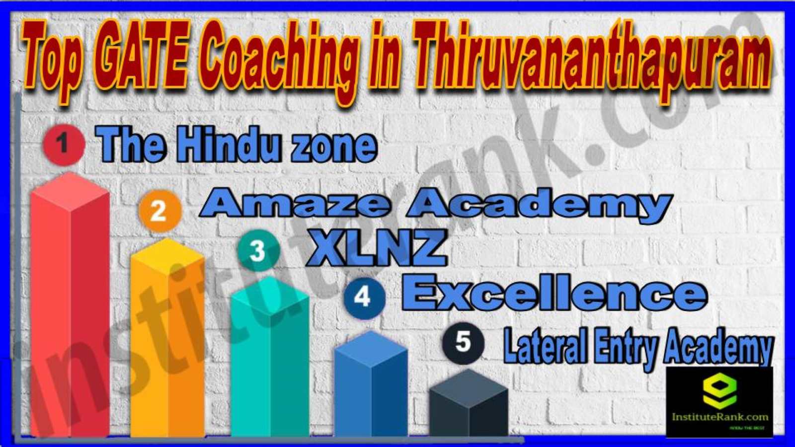 In this article with will discuss best GATE coaching in Thiruvananthapuram. To prepare for the GATE exam well it is important that you choose best GATE coaching in Thiruvananthapuram.