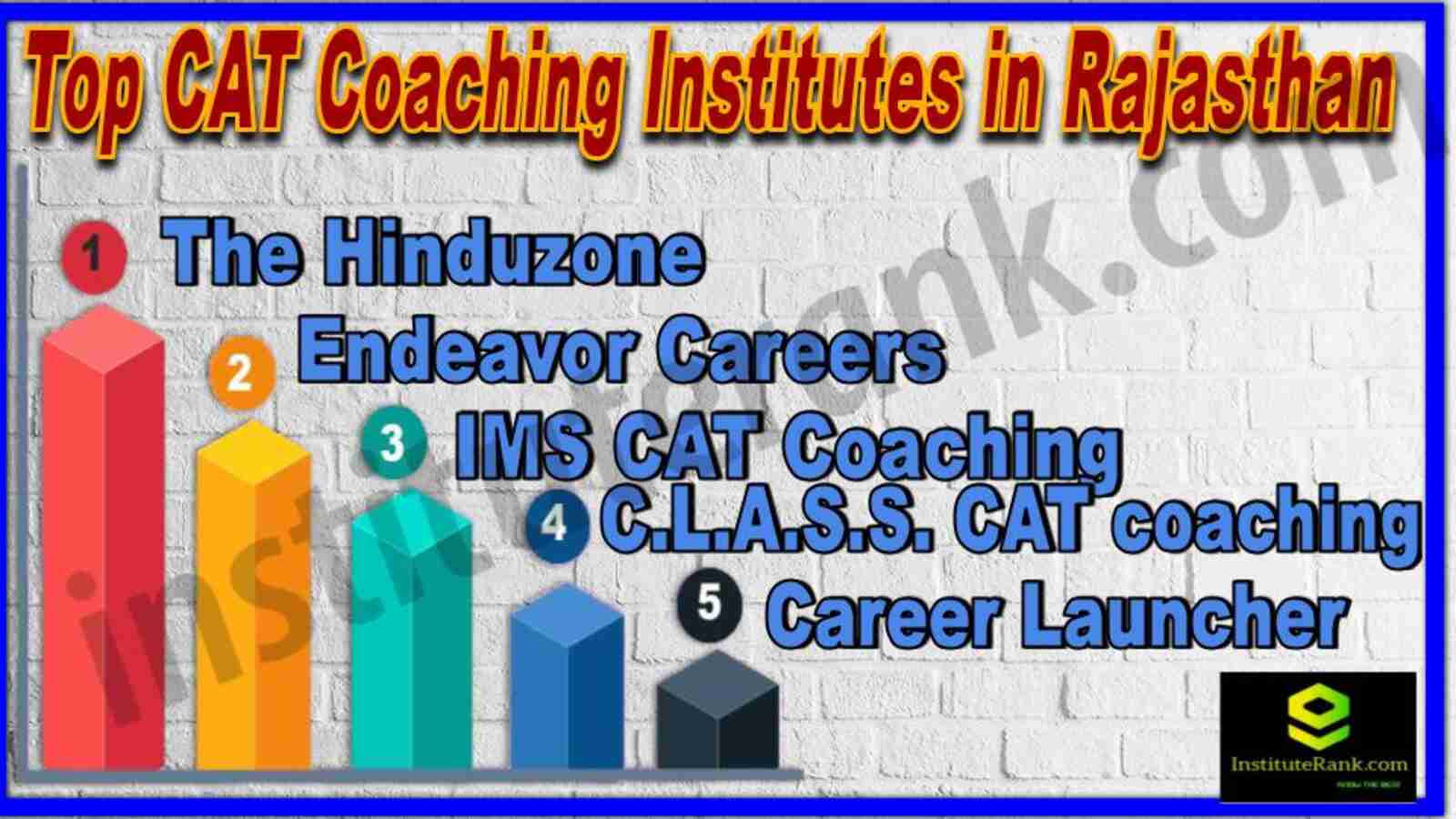 Top 10 CAT Coaching Institutes in Rajasthan