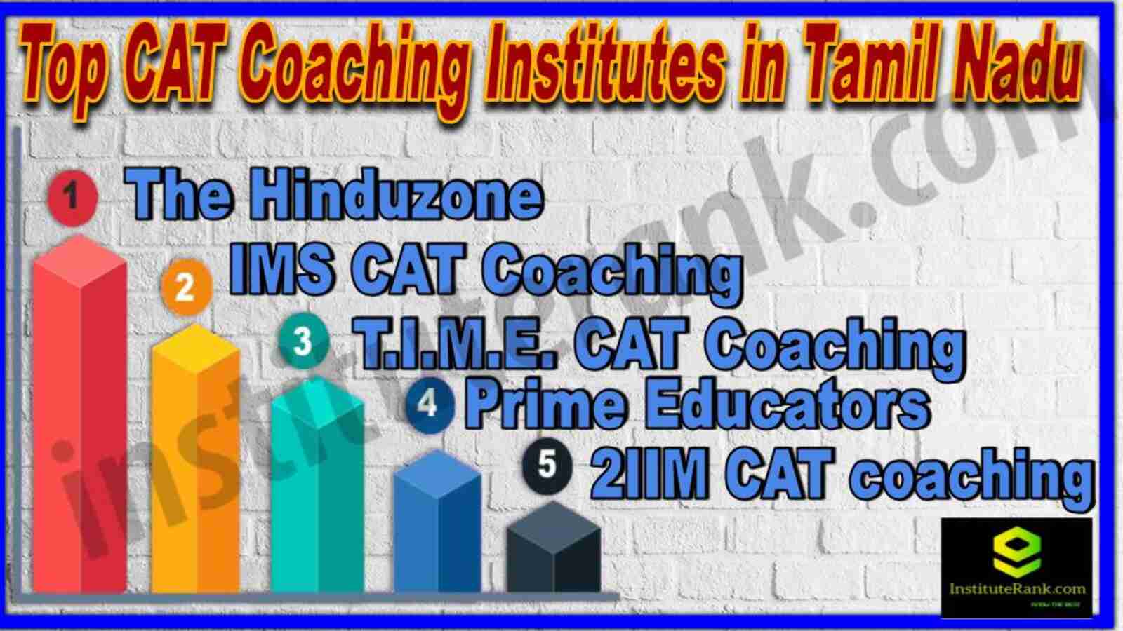 Top 10 CAT Coaching Institutes in Tamil Nadu