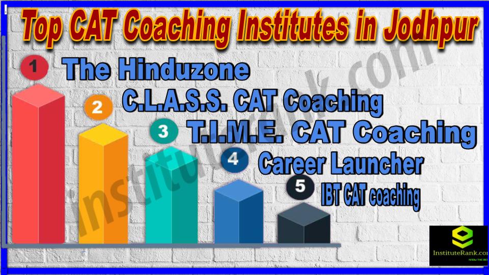 Top 10 CAT Coaching Institutes in Jodhpur