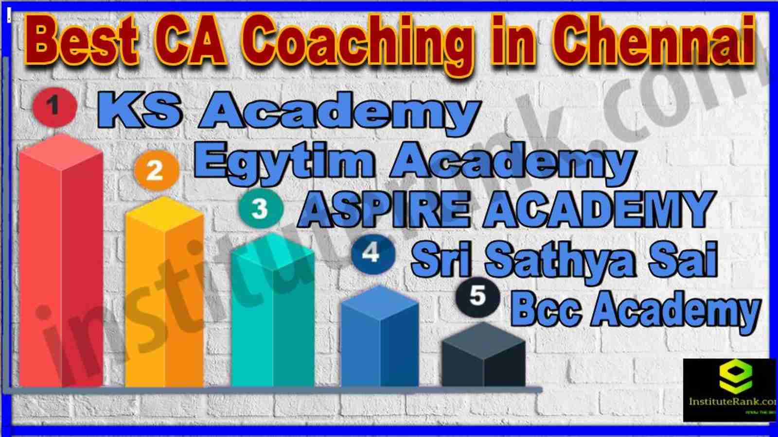Best CA Coaching in Chennai
