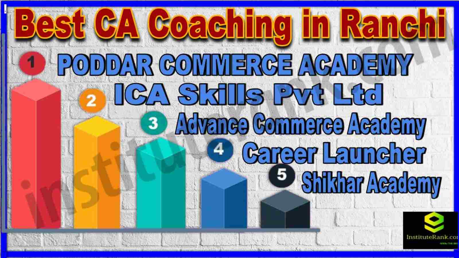 Best CA Coaching in Ranchi