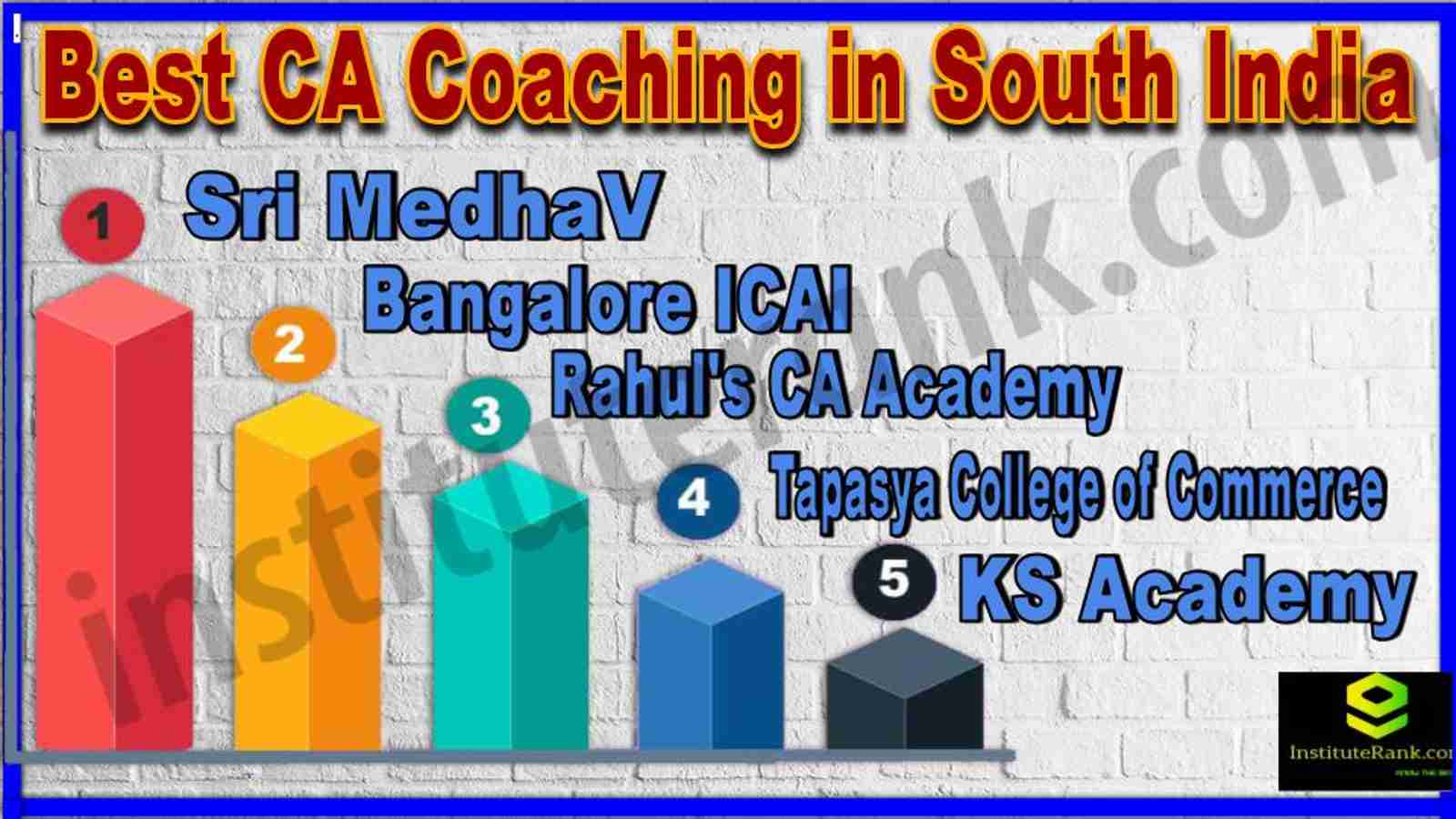 Best CA Coaching in South India
