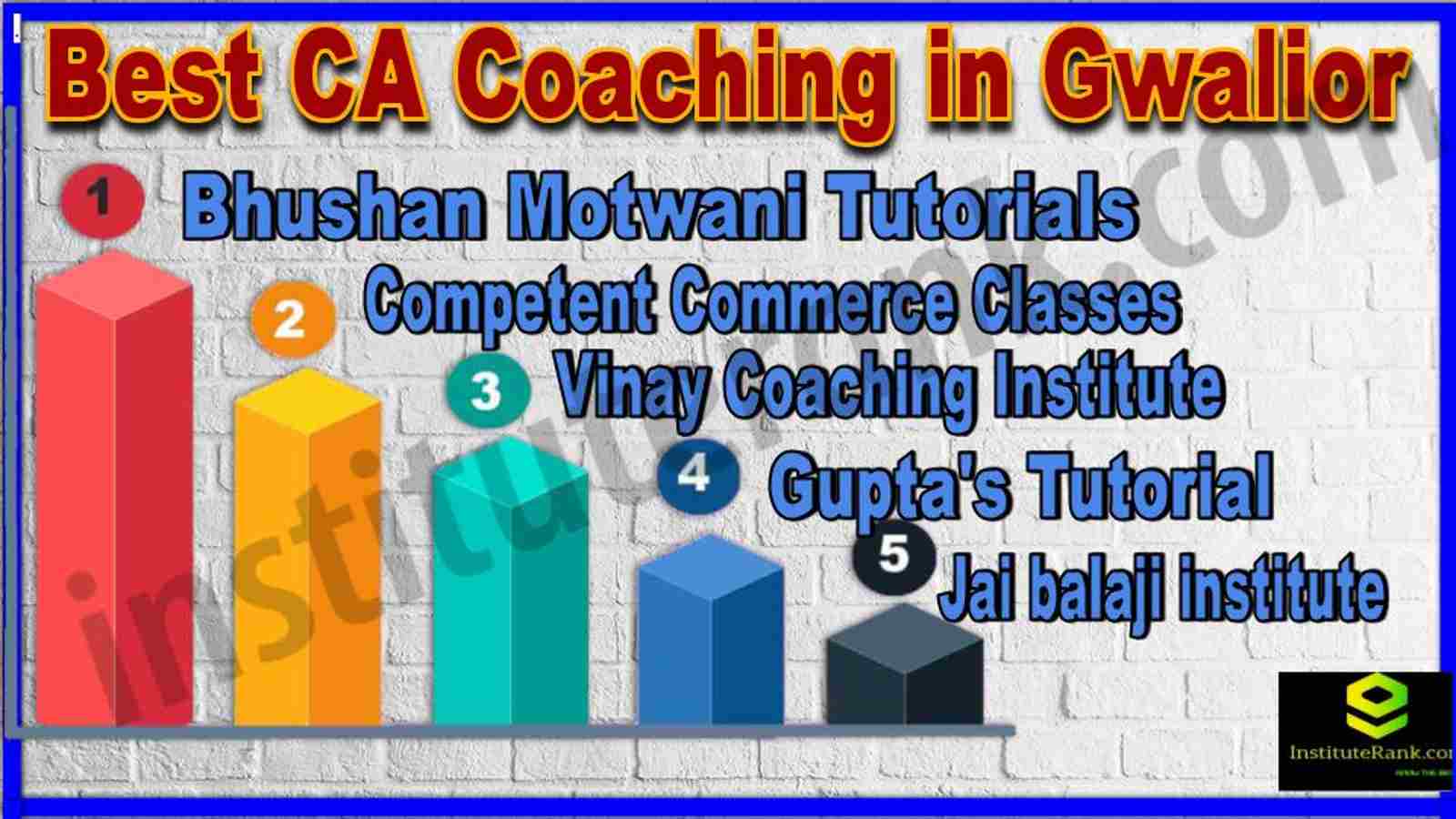 Best CA Coaching in Gwalior