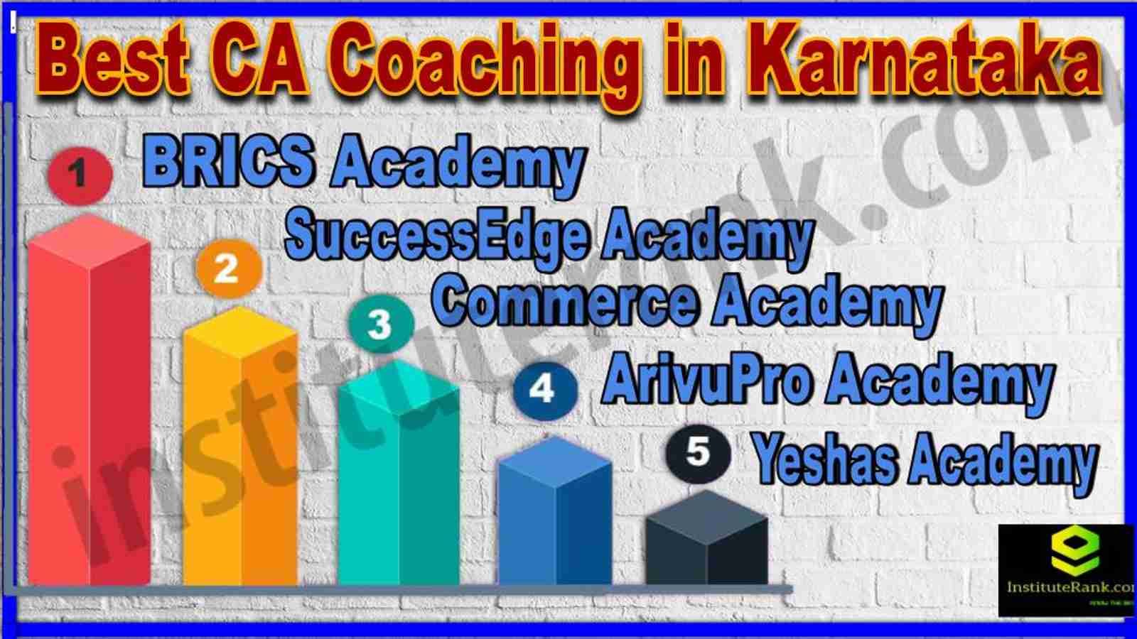 Best CA Coaching in Karnataka