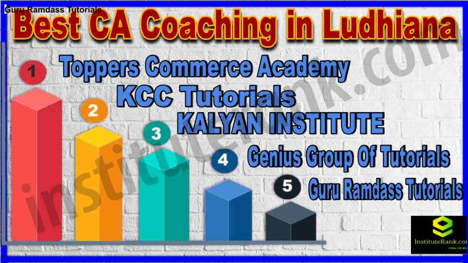 Best CA Coaching in Ludhiana