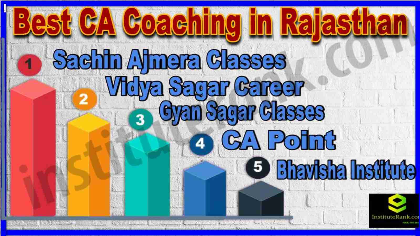 Best CA Coaching in Rajasthan