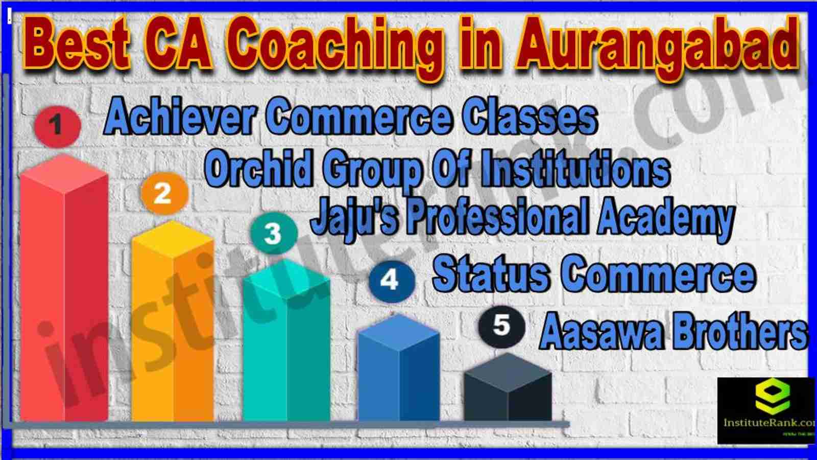 Best CA Coaching in Aurangabad