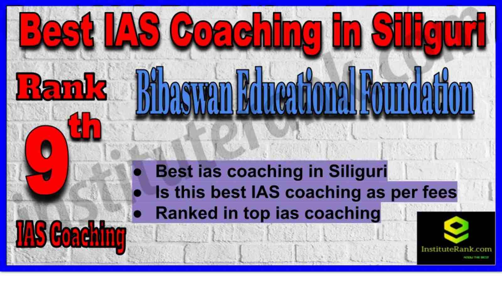 9th Best IAS Coaching in Siliguri