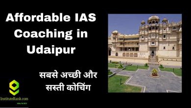 Affordable IAS Coaching in Udaipur