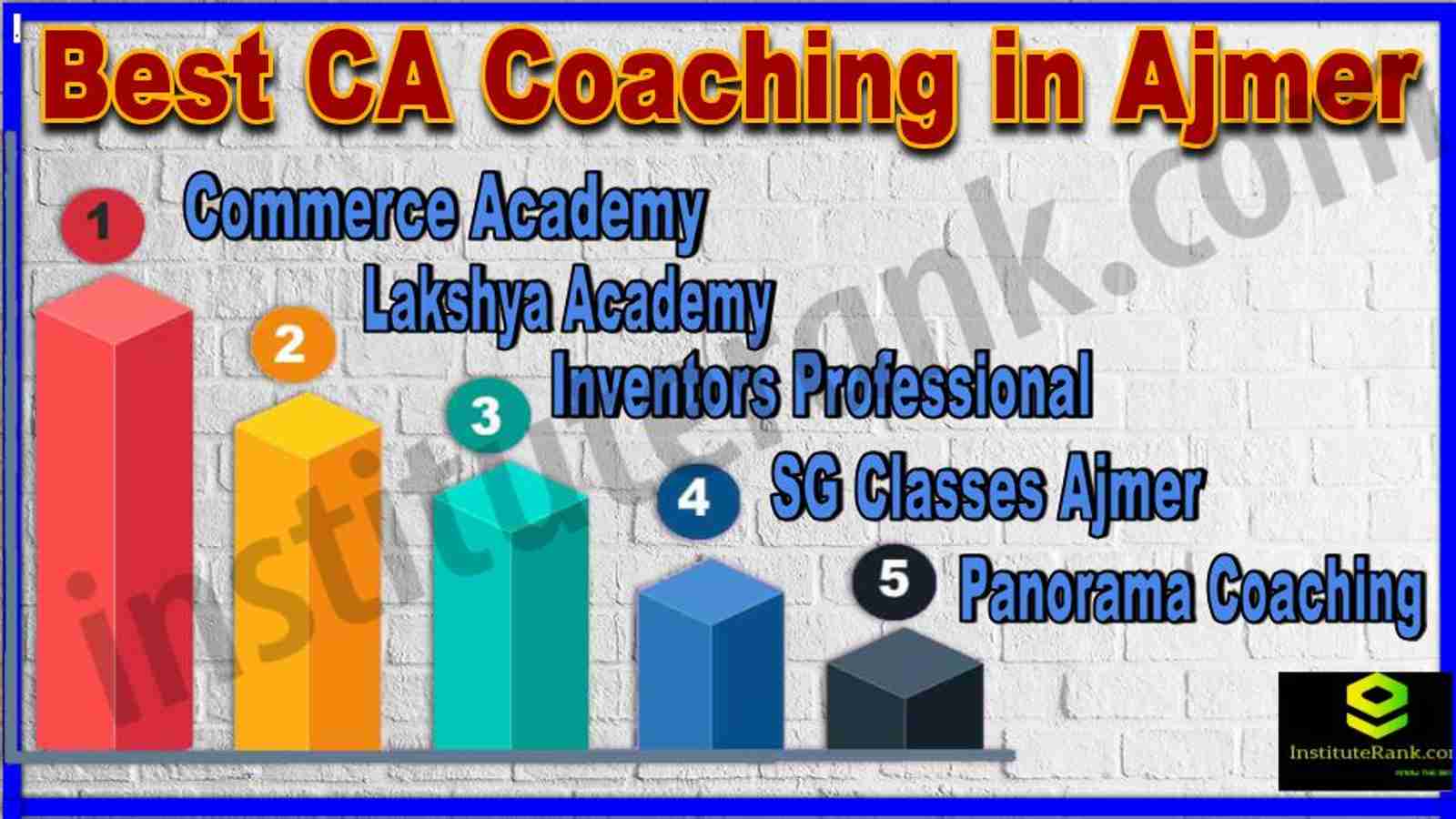 Best CA Coaching in Ajmer