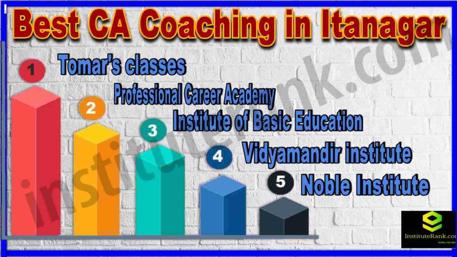 Best CA Coaching in Itanagar