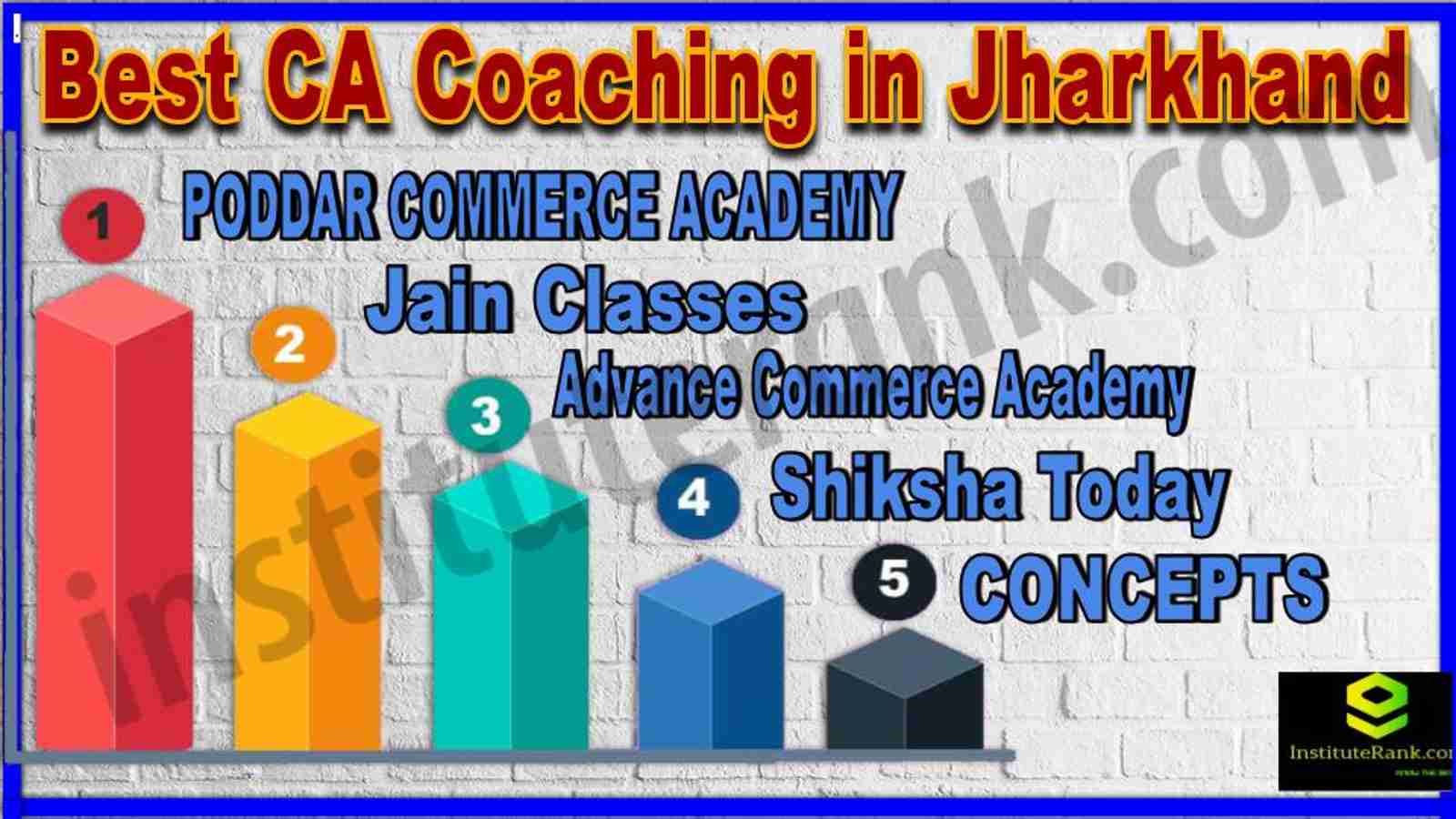 Best CA Coaching in Jharkhand