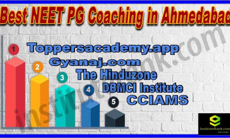 Top NEET PG Coaching in Ahmedabad
