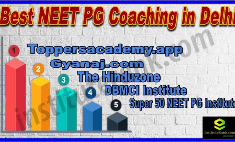 Top NEET PG Coaching in Delhi