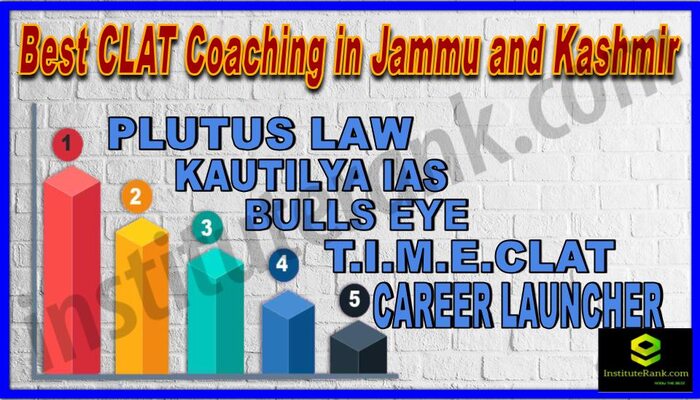 Best 5 CLAT Coaching in Jammu and Kashmir